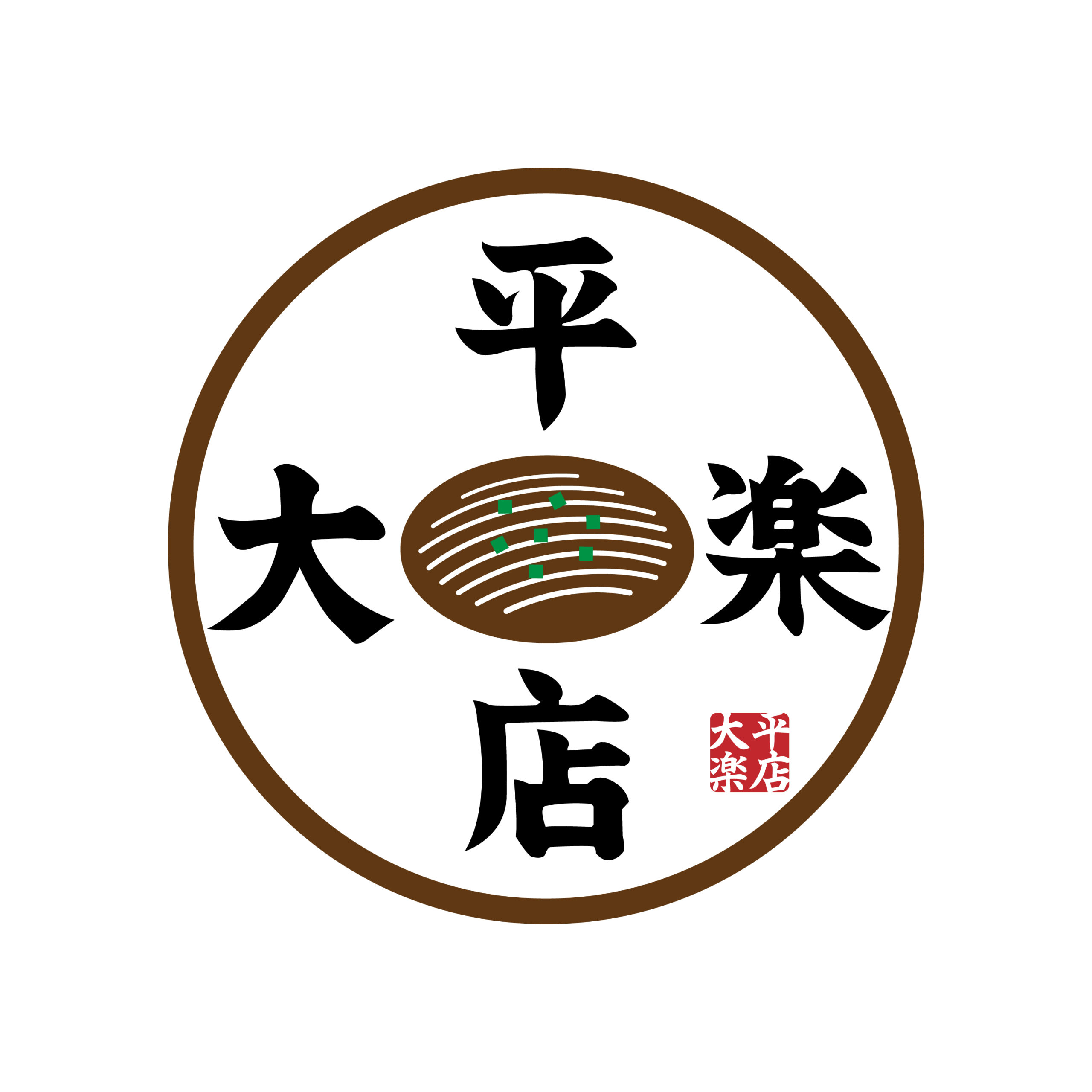 お好み焼き屋のロゴデザイン