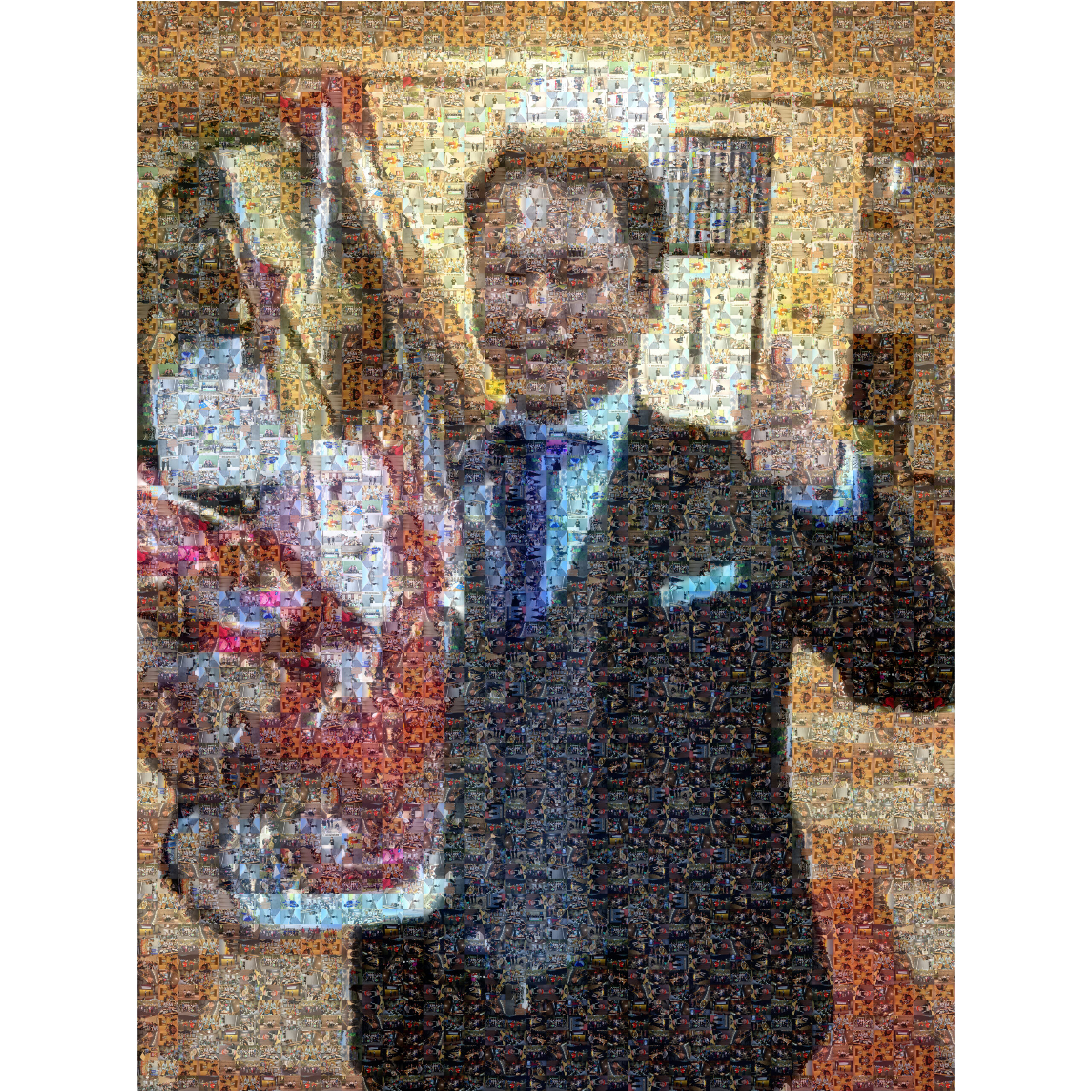 モザイクアート作成